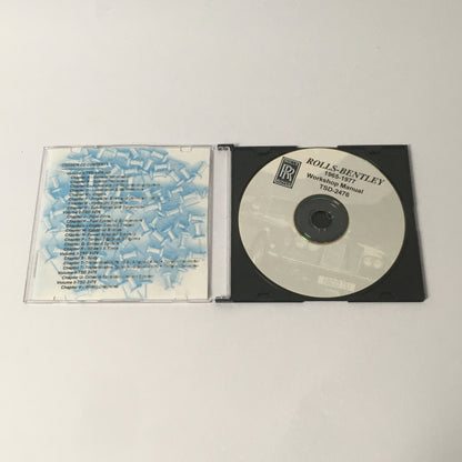 Rolls-Royce e Bentley, Service Cd per Vetture Rolls-Royce e Bentley prodotte dal 1965 al 1977 - Raggi's Collectibles' Automotive Art
