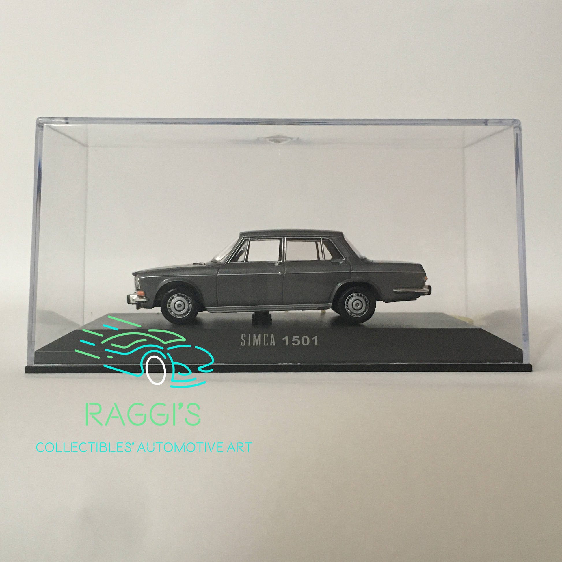 SIMCA, Modellino Norev in Metallo Pressofuso Scala 1:43 SIMCA 1501 - Raggi's Collectibles' Automotive Art