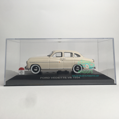 Ford, Modellino in Metallo Pressofuso Ford Vedette V8 Anno 1954 Scala 1:43 - Raggi's Collectibles' Automotive Art