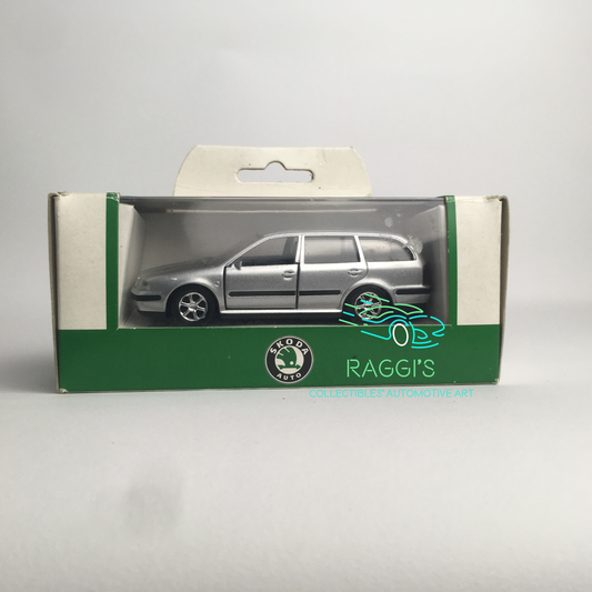 Skoda, Modellino in Metallo Pressofuso Skoda Octavia Station Wagon Scala 1:43 Merchandise Skoda - Raggi's Collectibles' Automotive Art