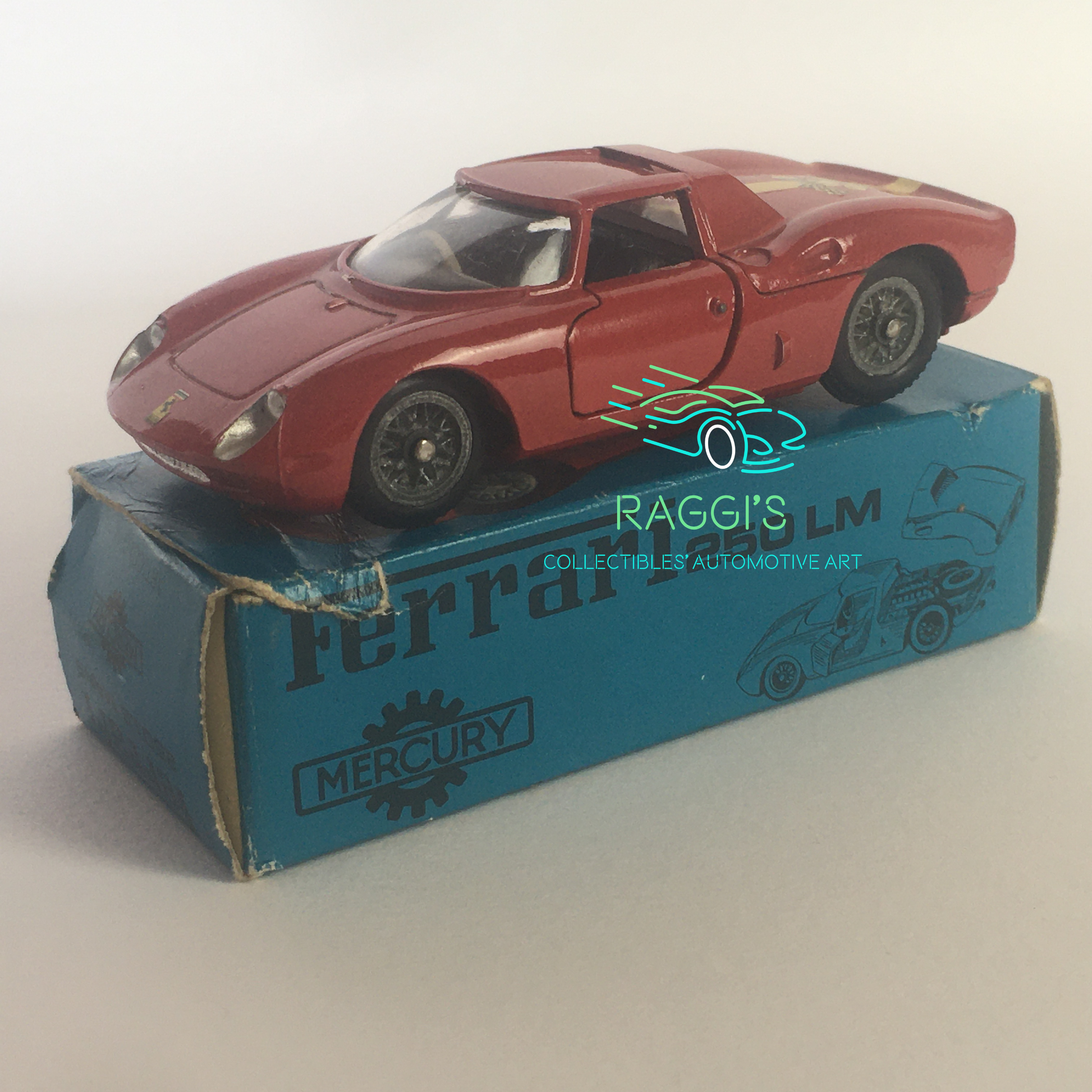 Mercury Ferrari 250 Le Mans #39 Rouge Modèle Réduit En Métal 1/43 Mercury Ferrari 250 Le Mans #39 Rouge Modèle Réduit En Métal 1/43