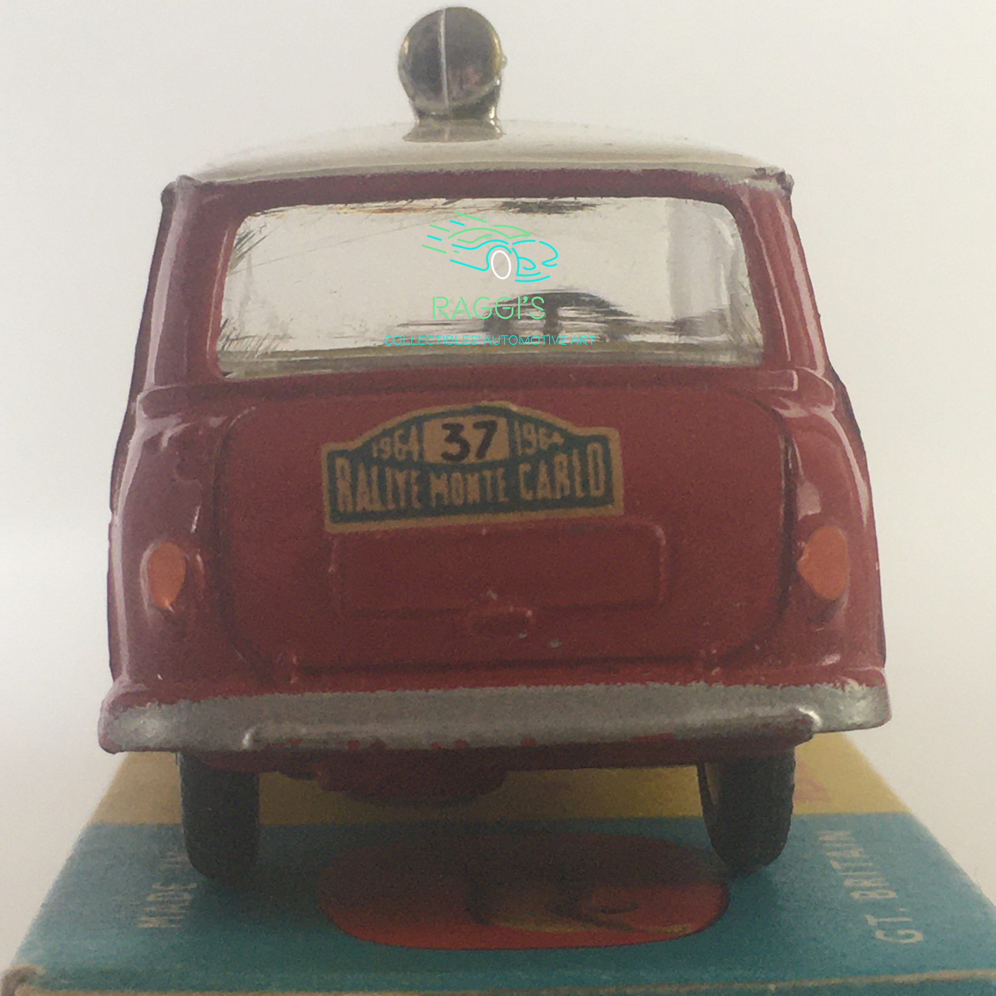 Morris, Modellino in Metallo Pressofuso Corgi Mini-Cooper S Monte-Carlo B.M.C. N. 37 Ref. 317 Scala 1:43 - Raggi's Collectibles' Automotive Art