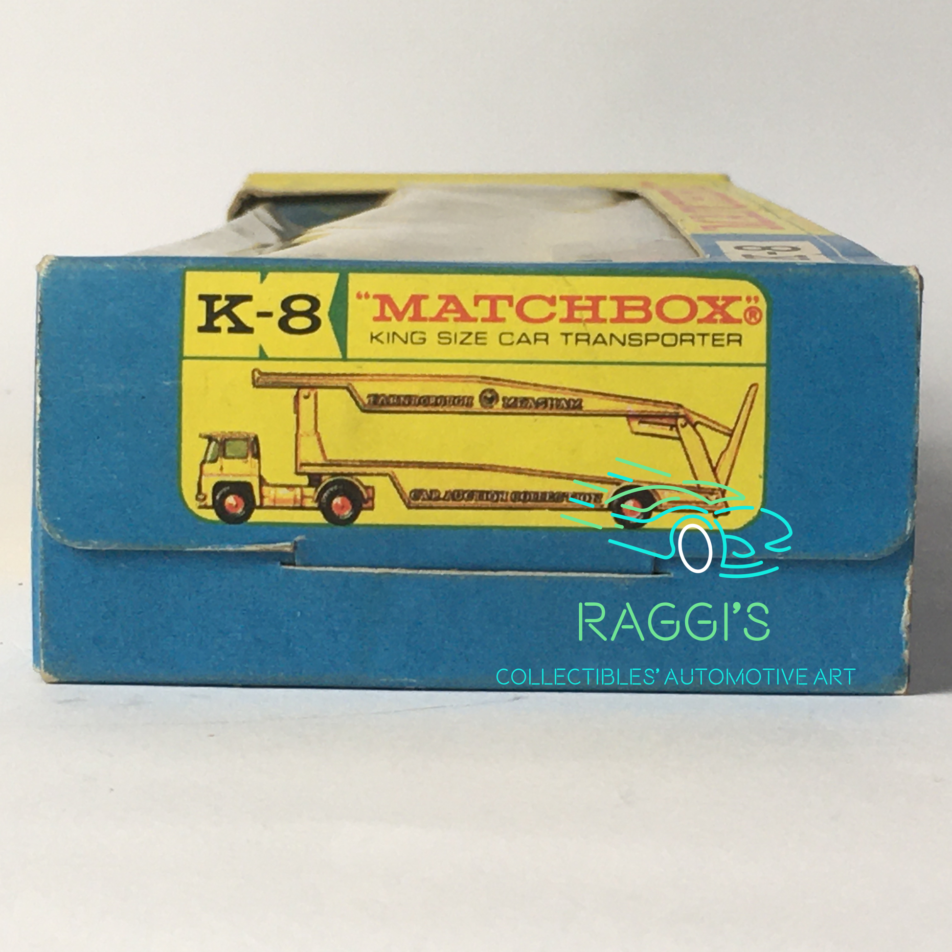 Matchbox, Modellini in Metallo Pressofuso Matchbox K-8 King Size Car Trasportation Yellow - Raggi's Collectibles' Automotive Art