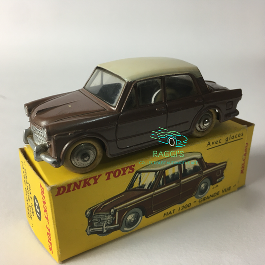 Fiat, Modellino in Metallo Pressofuso Dinky Toys Fiat 1200 Grande Vue Ref. 531 Anno 1960 Scala 1:43 - Raggi's Collectibles' Automotive Art