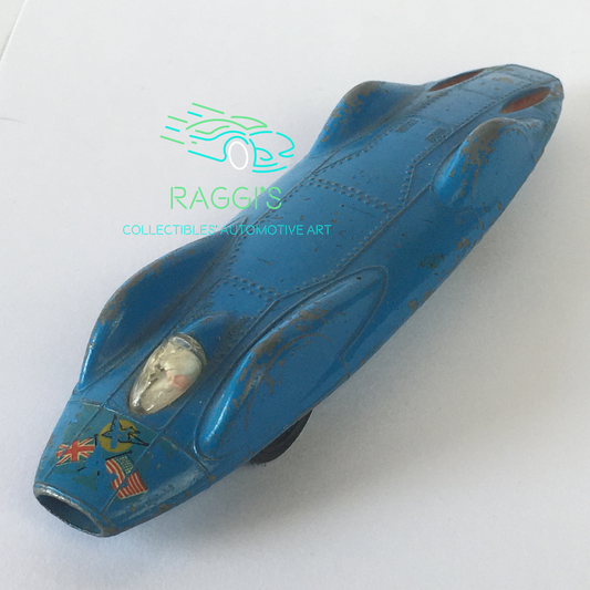 Campbell-Railton Blue Bird, Modellino in Metalli Pressofuso Corgi Campbell-Railton Blue Bird Ref. 153 Scala 1:43 - Raggi's Collectibles' Automotive Art