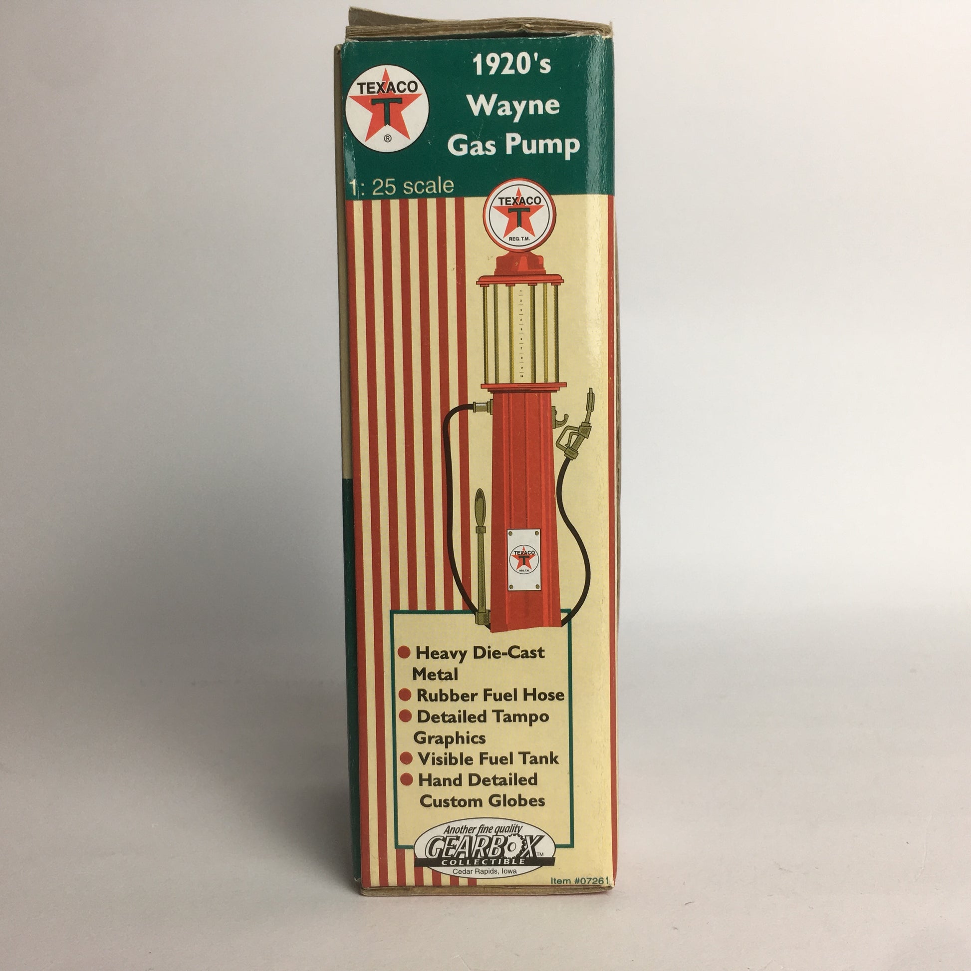 Texaco, Riproduzione in Metallo Pressofuso 1920s Wayne Gas Pump Texaco Scala 1:25 - Raggi's Collectibles' Automotive Art