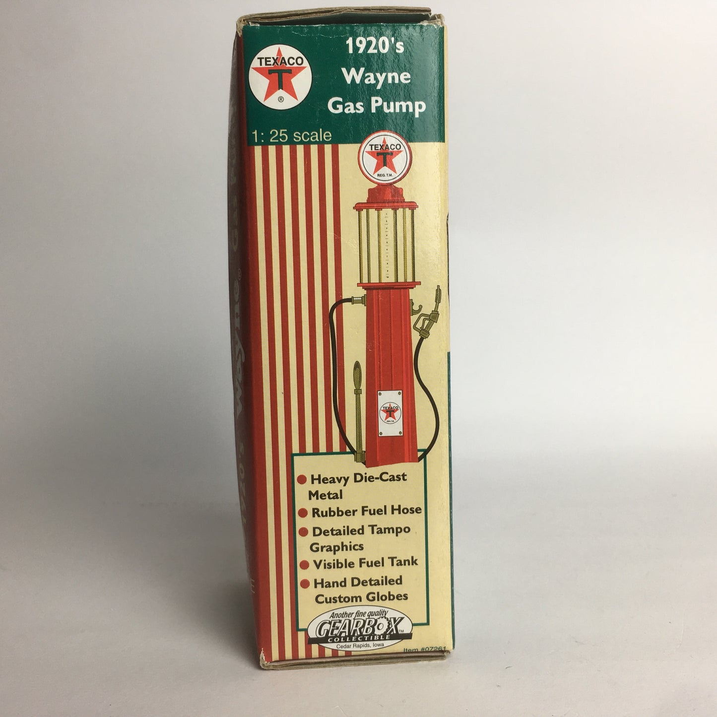 Texaco, Riproduzione in Metallo Pressofuso 1920s Wayne Gas Pump Texaco Scala 1:25 - Raggi's Collectibles' Automotive Art