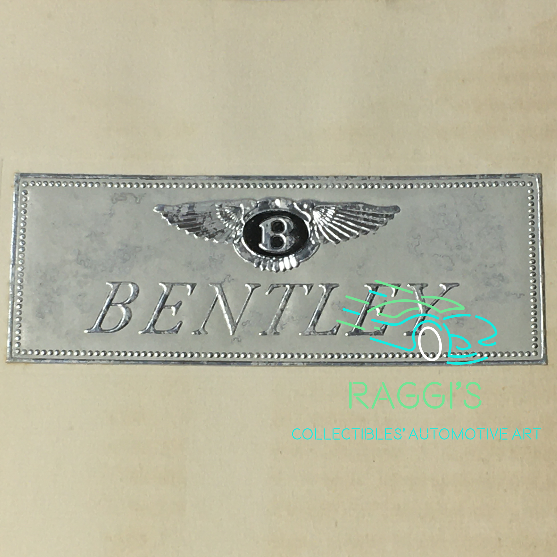 Bentley, Dépliant Brochure Originale Bentley Mark VI Disegnato e Stampato da Herbt Fitch & Co. Ltd. - Raggi's Collectibles' Automotive Art