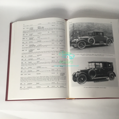 Rolls-Royce, Libro The Edwardian Rolls-Royce di John Fasal e Bryan Goodman, ISBN 0950648957 - Raggi's Collectibles' Automotive Art