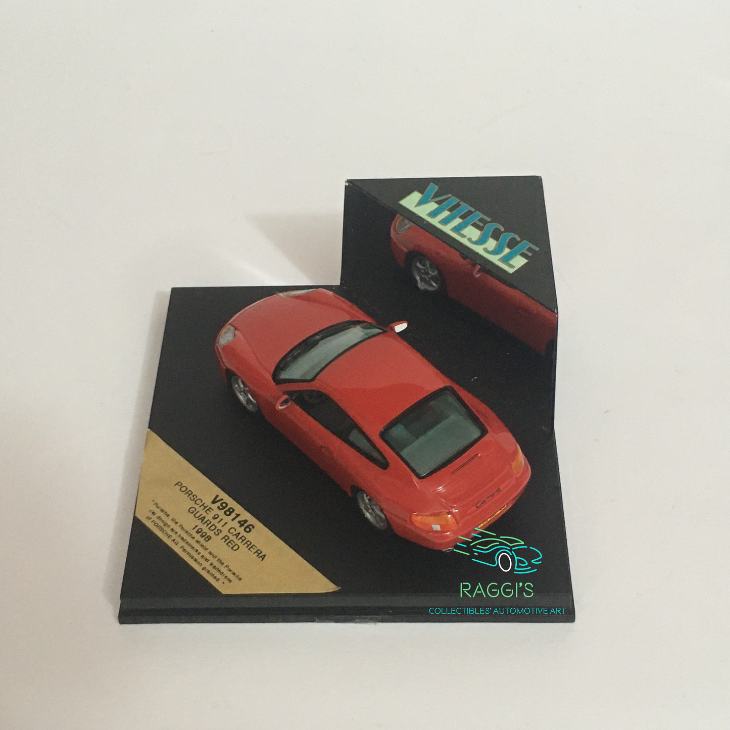 Porsche, Modellino in Scala 1:43 Vitesse in Metallo Pressofuso Porsche 911 Carrera Edizione Limitata - Raggi's Collectibles' Automotive Art