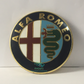 Alfa Romeo, Stemma Originale Alfa Romeo Anni '80 in Plastica e Smalto Diametro 7,5cm