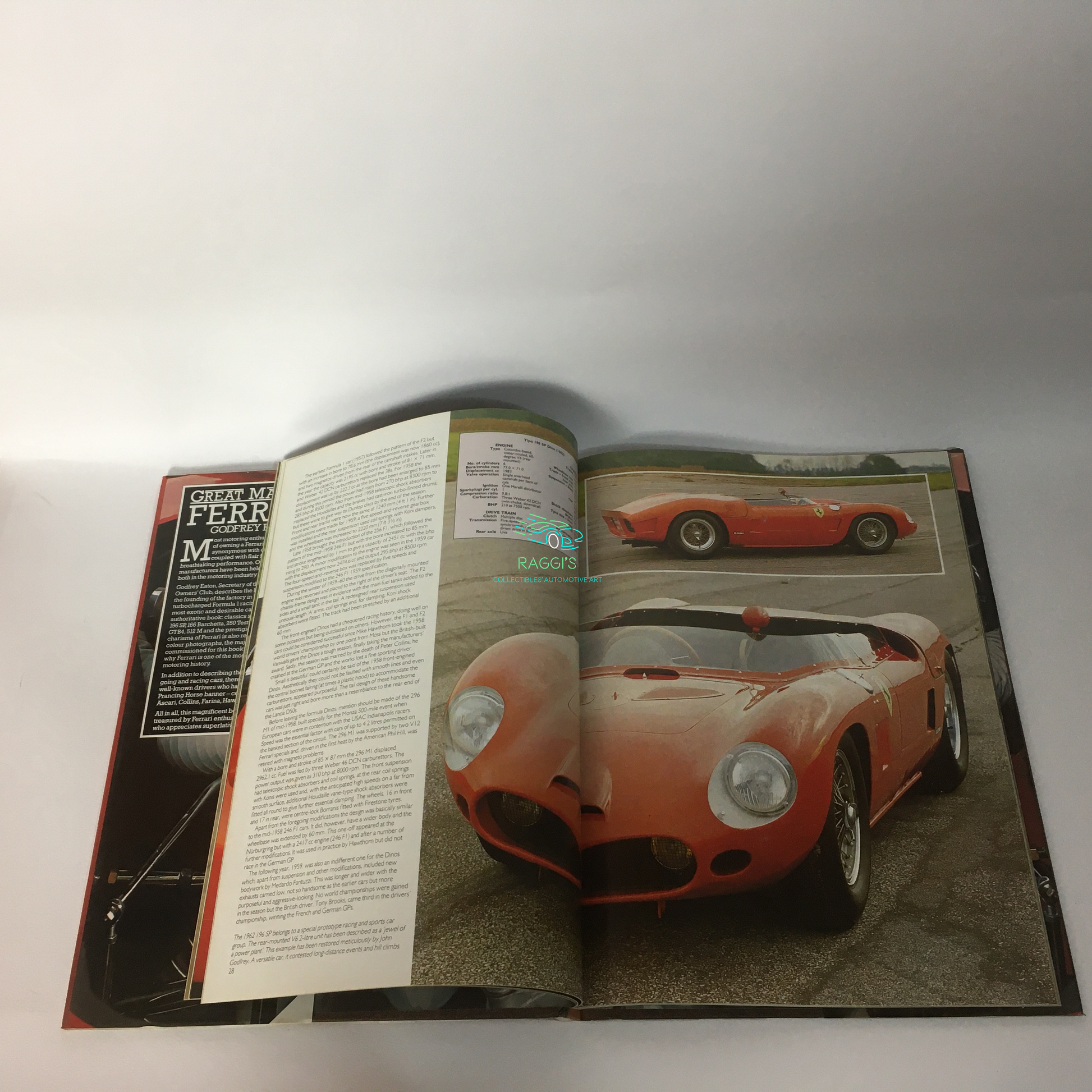 Ferrari, Jaguar, Mercedes-Benz, Porsche, Rolls-Royce Intera Raccolta Great Marques Libri in Lingua Inglese - Raggi's Collectibles' Automotive Art