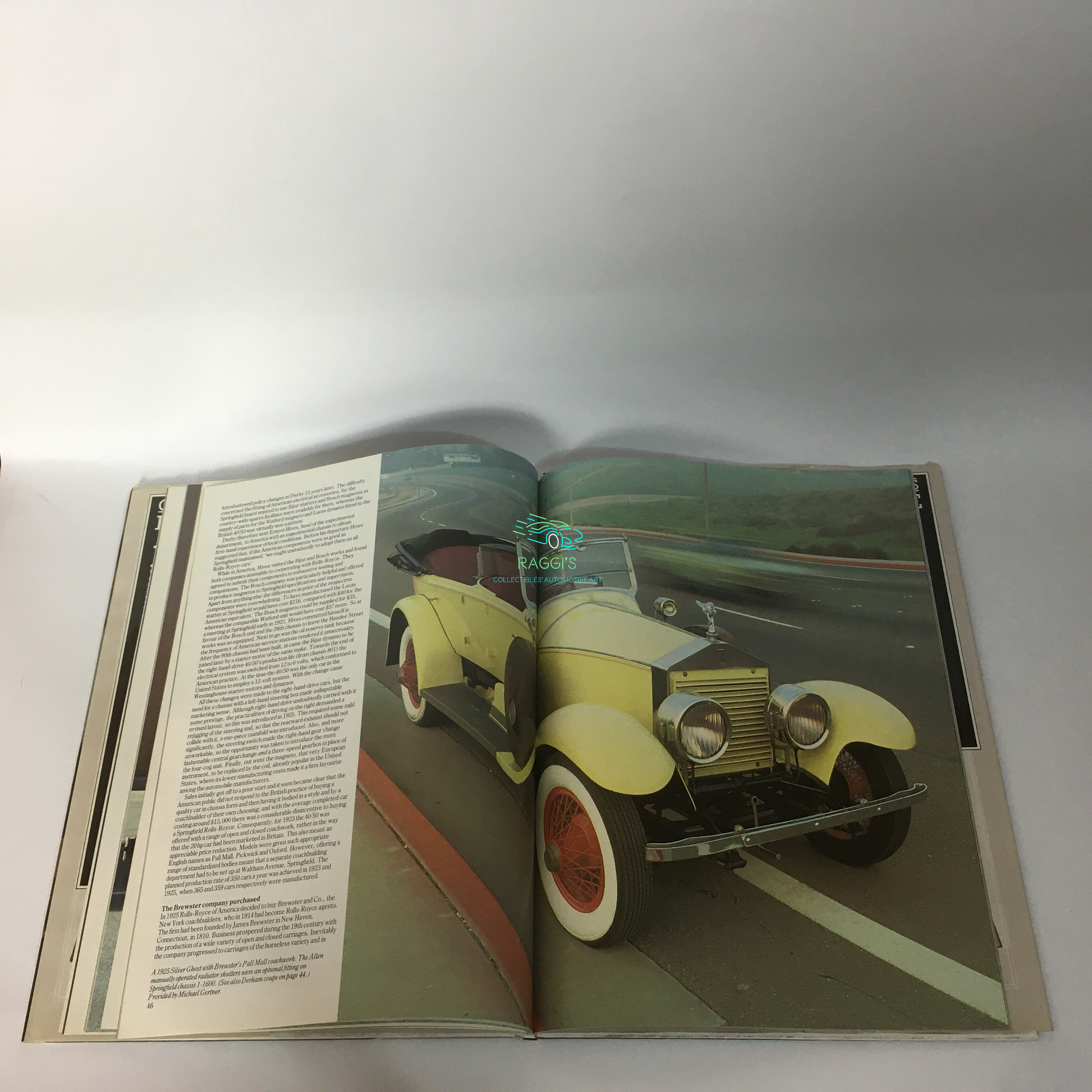 Ferrari, Jaguar, Mercedes-Benz, Porsche, Rolls-Royce Intera Raccolta Great Marques Libri in Lingua Inglese - Raggi's Collectibles' Automotive Art