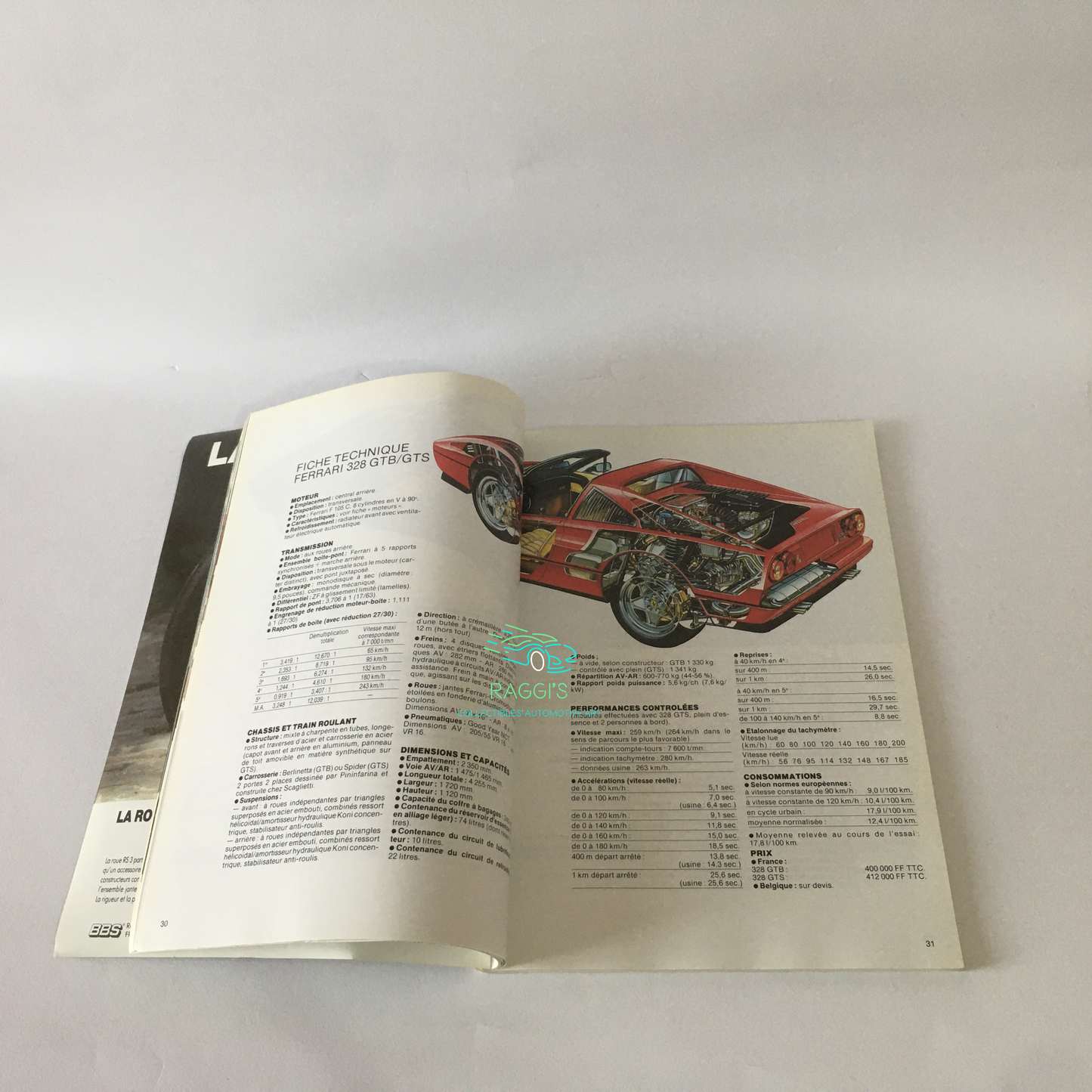 Ferrari, Rivista / Annuario Ferrari anno 1985/86 Lingua Francese