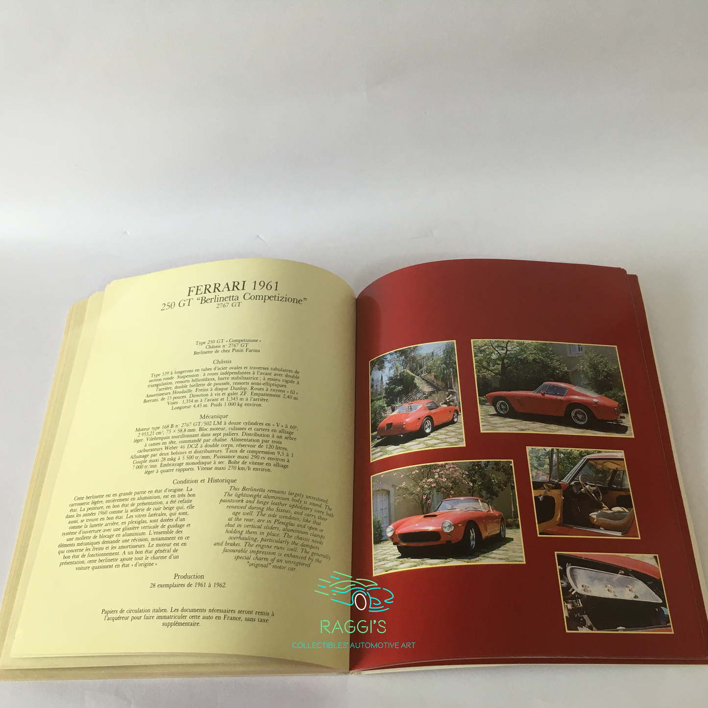 Ferrari, Cataloghi delle Esclusive Aste Orion Dedicate Solo ed Esclusivamente alle Automobili Ferrari; anni 1988, 1989 e 1990