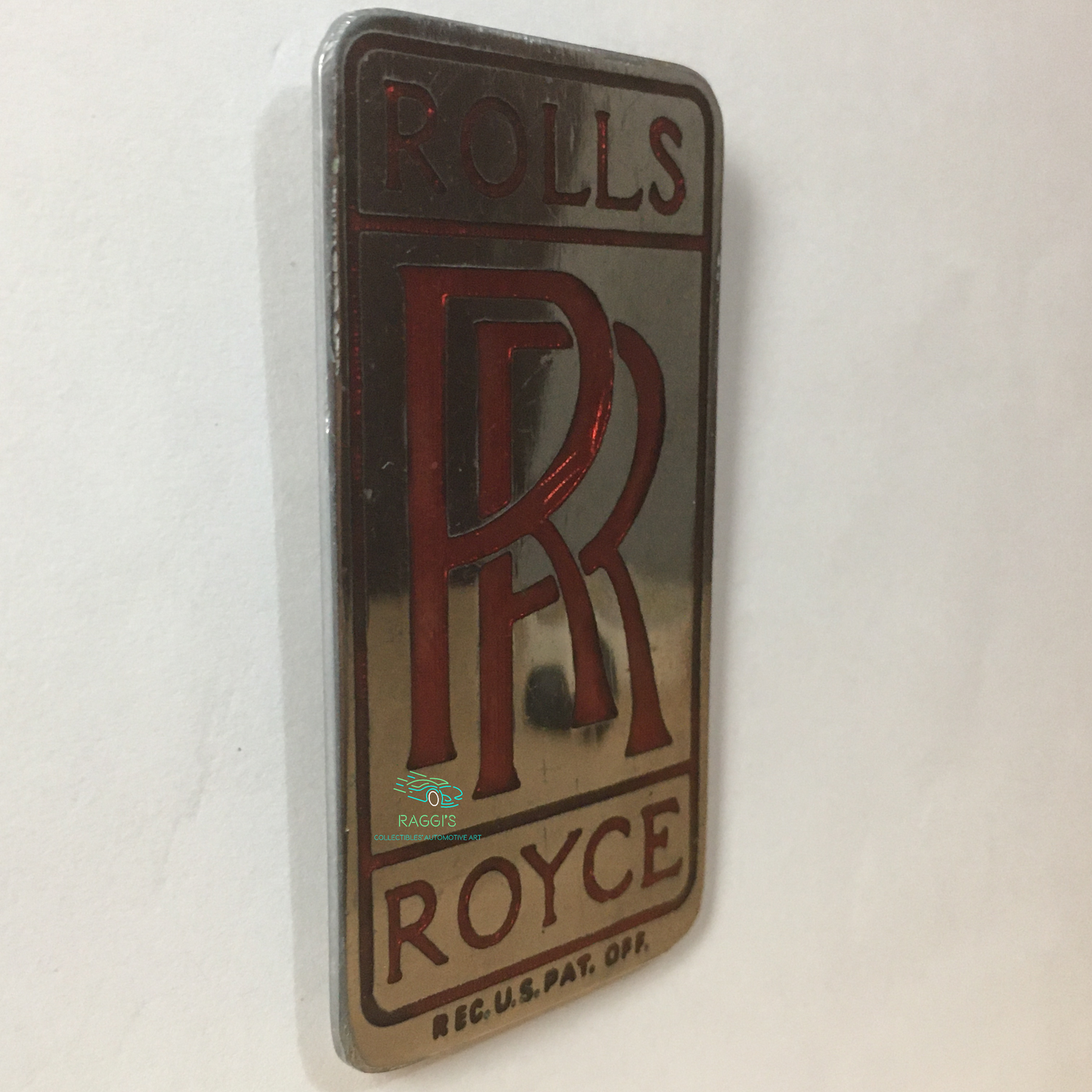 Rolls-Royce, Original Rolls-Royce of America Emblem Mounted on a Springfield Rolls-Royce, Extremely Rare
