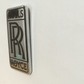 Rolls-Royce, Original Rolls-Royce Emblem with Dark Red Letters, Mounted on a Springfield Rolls-Royce, Very Rare