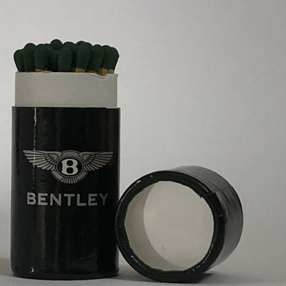 Bentley, Scatola di Fiammiferi con Scritta e Logo Bentley di Colore Argento - Raggi's Collectibles' Automotive Art