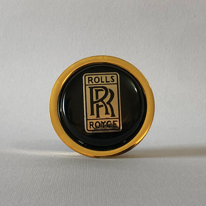 Nardi, Clacson con Stemma Rolls-Royce per Volante Nardi, Colore Argento o Oro - Raggi's Collectibles' Automotive Art