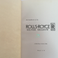 Rolls-Royce, Owners' Handbook Edizione USA & Canada 1966 Rolls-Royce Silver Shadow Numero Seriale SRA13578
