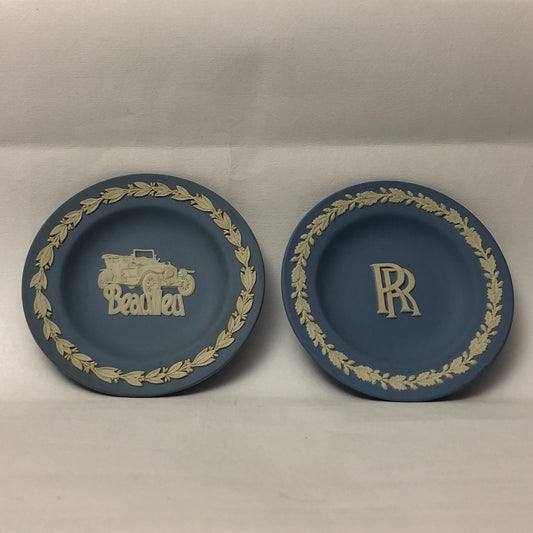 Rolls-Royce, Piattini Wedgwood in Jasperware del National Motor Museum Beaulieu, Montagu Motor Museum - Raggi's Collectibles' Automotive Art