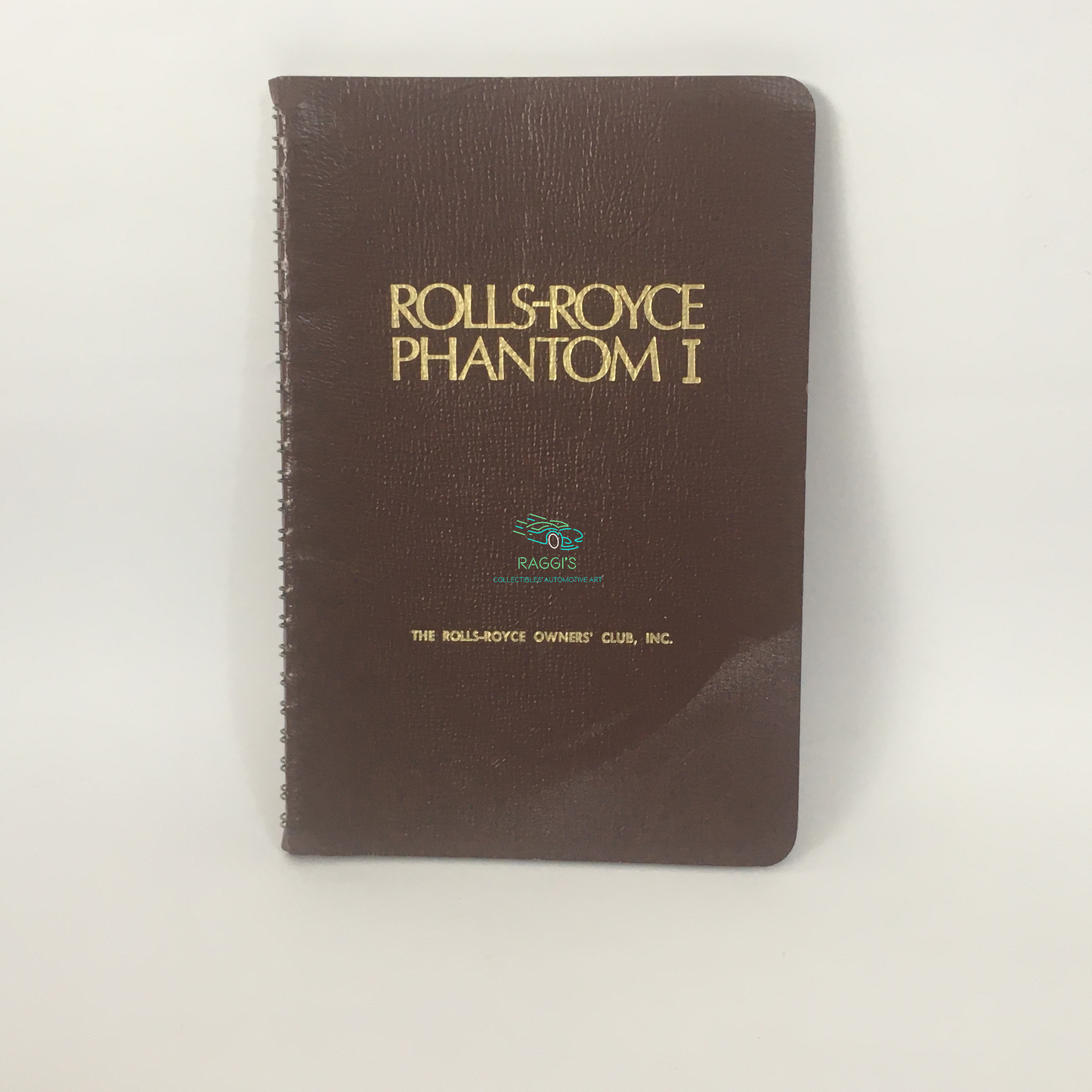 Rolls-Royce, Handbook Rolls-Royce Phantom I Edizione del 1978 a Cura di The Rolls-Royce Owners' Club