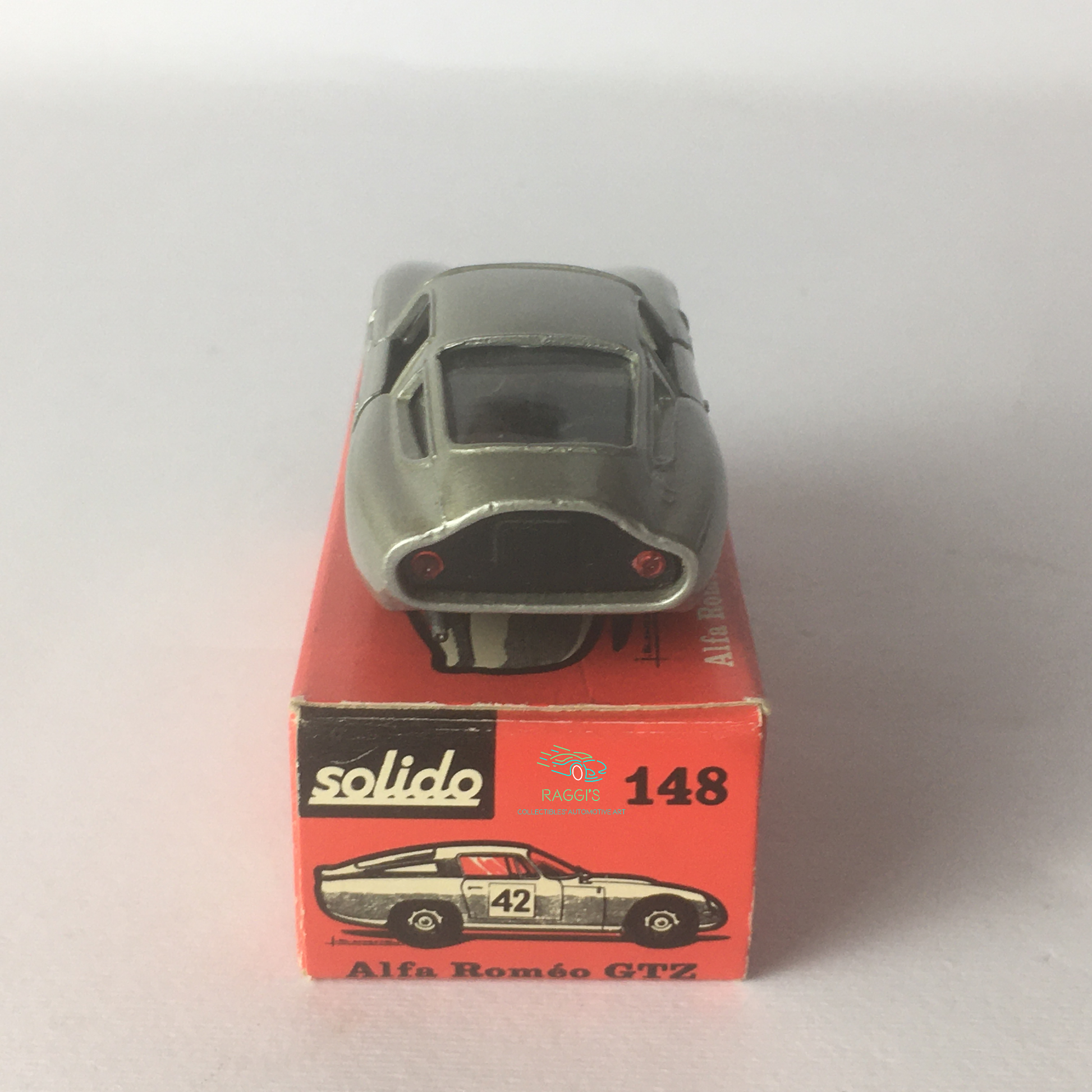 Alfa Romeo, Modellino in Metallo Pressofuso Solido Alfa Romeo Giulia TZ Ref. 148 Scala 1:43 - Raggi's Collectibles' Automotive Art