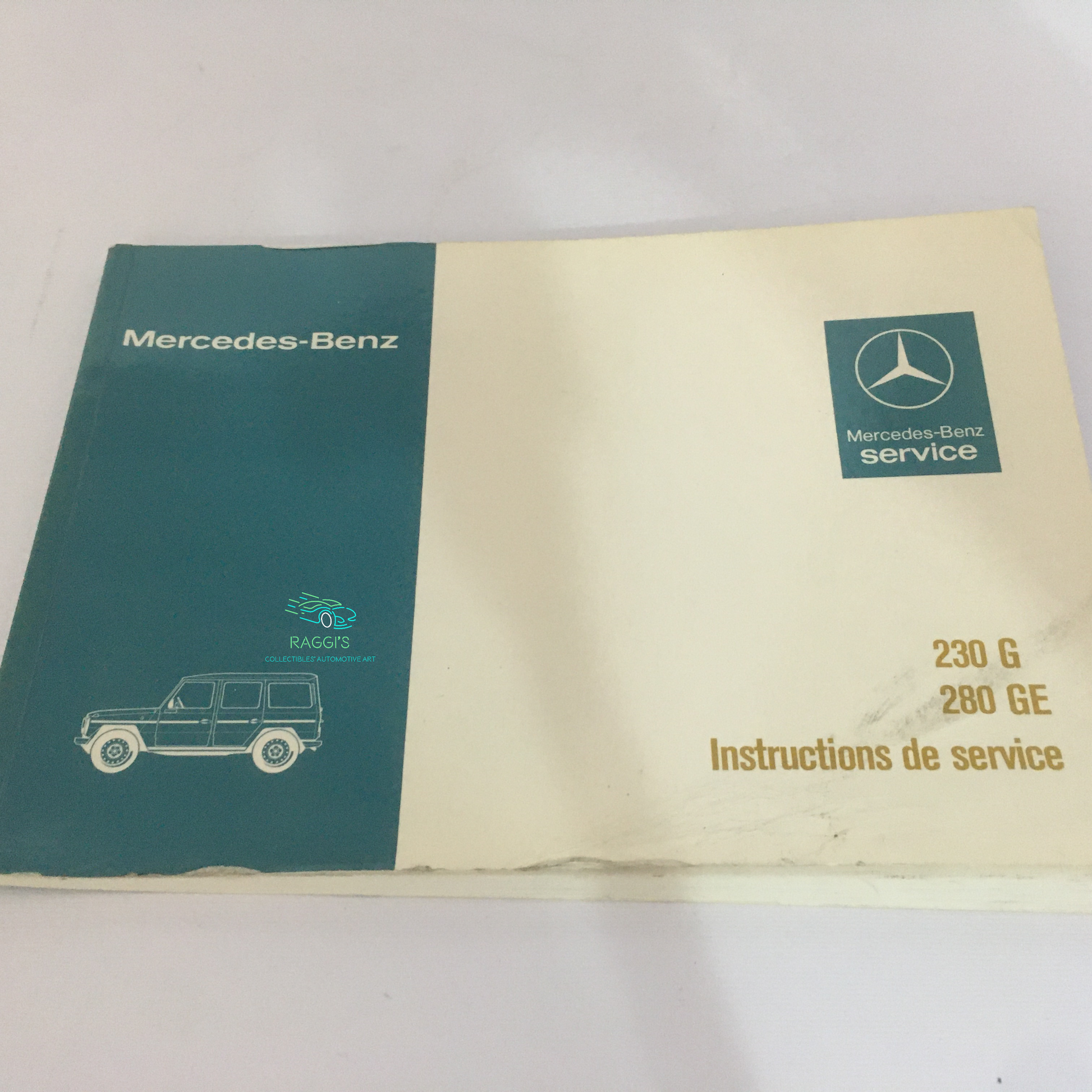 Mercedes-Benz, Manuale Istruzioni di Uso Anno 1979 e Brochures Anno 1979 e 1985 Mercedes-Benz G Series - Raggi's Collectibles' Automotive Art