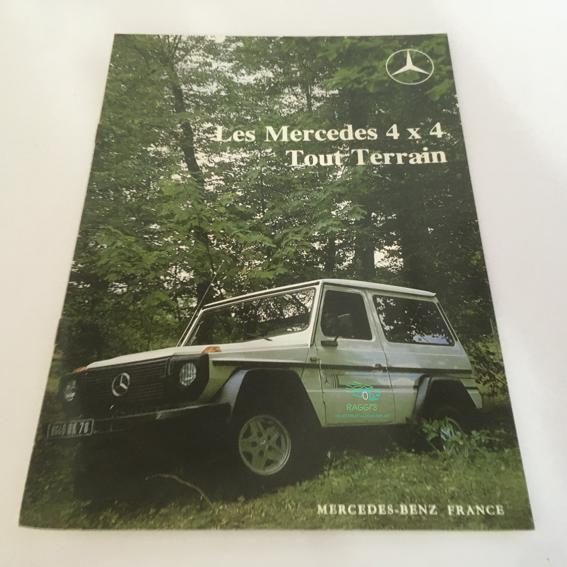 Mercedes-Benz, Manuale Istruzioni di Uso Anno 1979 e Brochures Anno 1979 e 1985 Mercedes-Benz G Series - Raggi's Collectibles' Automotive Art