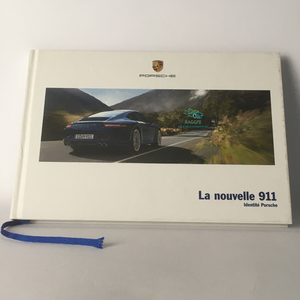 Porsche, Brochure Dépliant Porsche 911 Serie 991 Model Year 2011 Lingua Francese