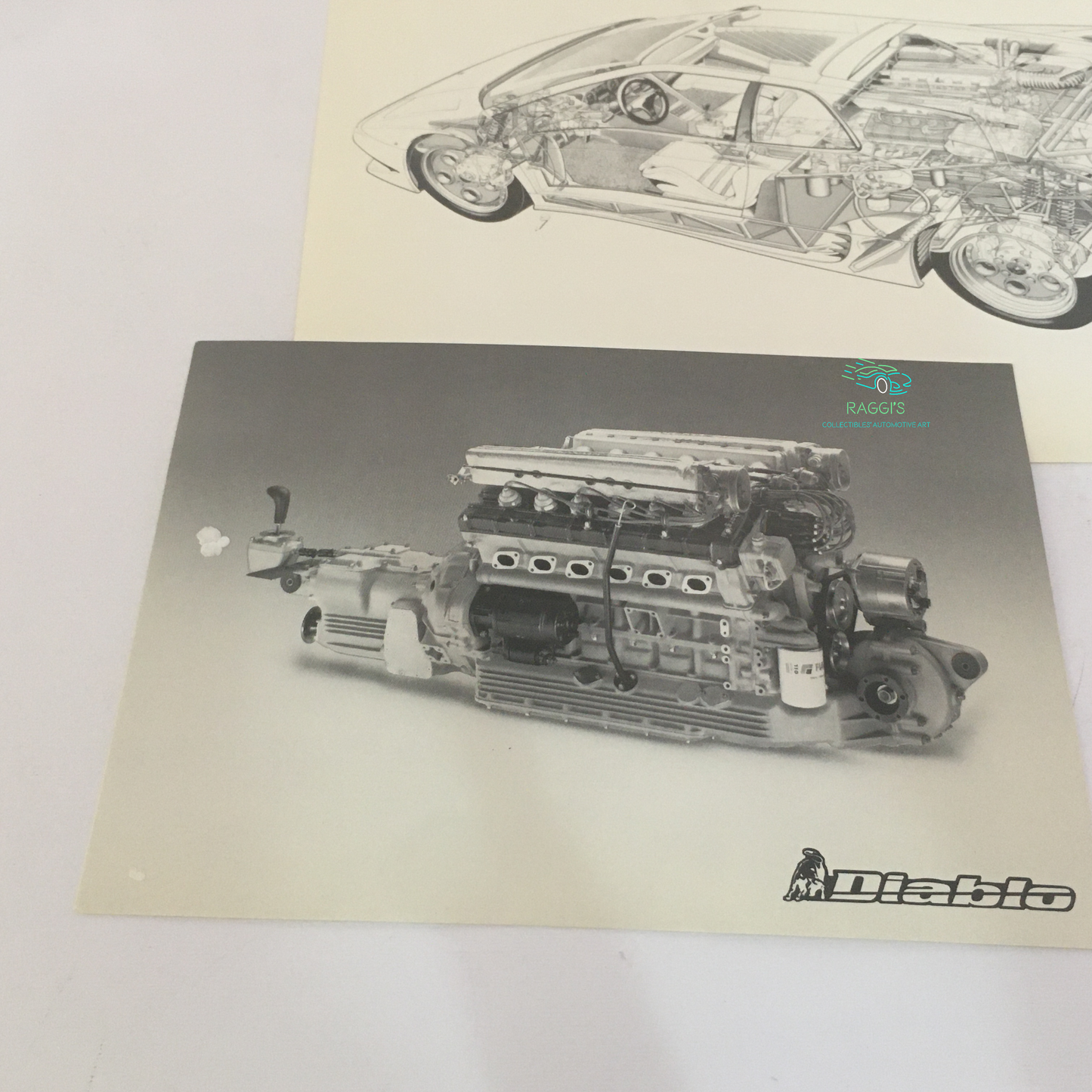 Lamborghini, Press Kit Presentation in Monte Carlo March 1990 Lamborghini Diablo