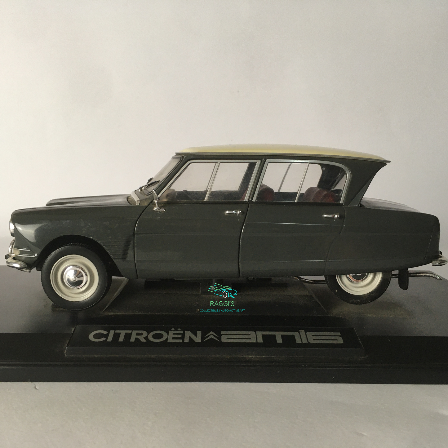 Citroën, Modellino in Metallo Pressofuso Norev Citroën Ami 6 Scala 1:18