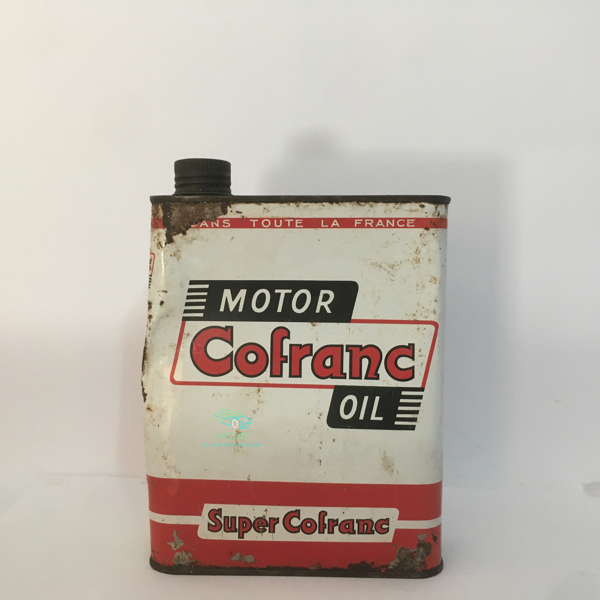 Cofranc, Latta Olio Vintage Cofranc Motor Oil - Raggi's Collectibles' Automotive Art