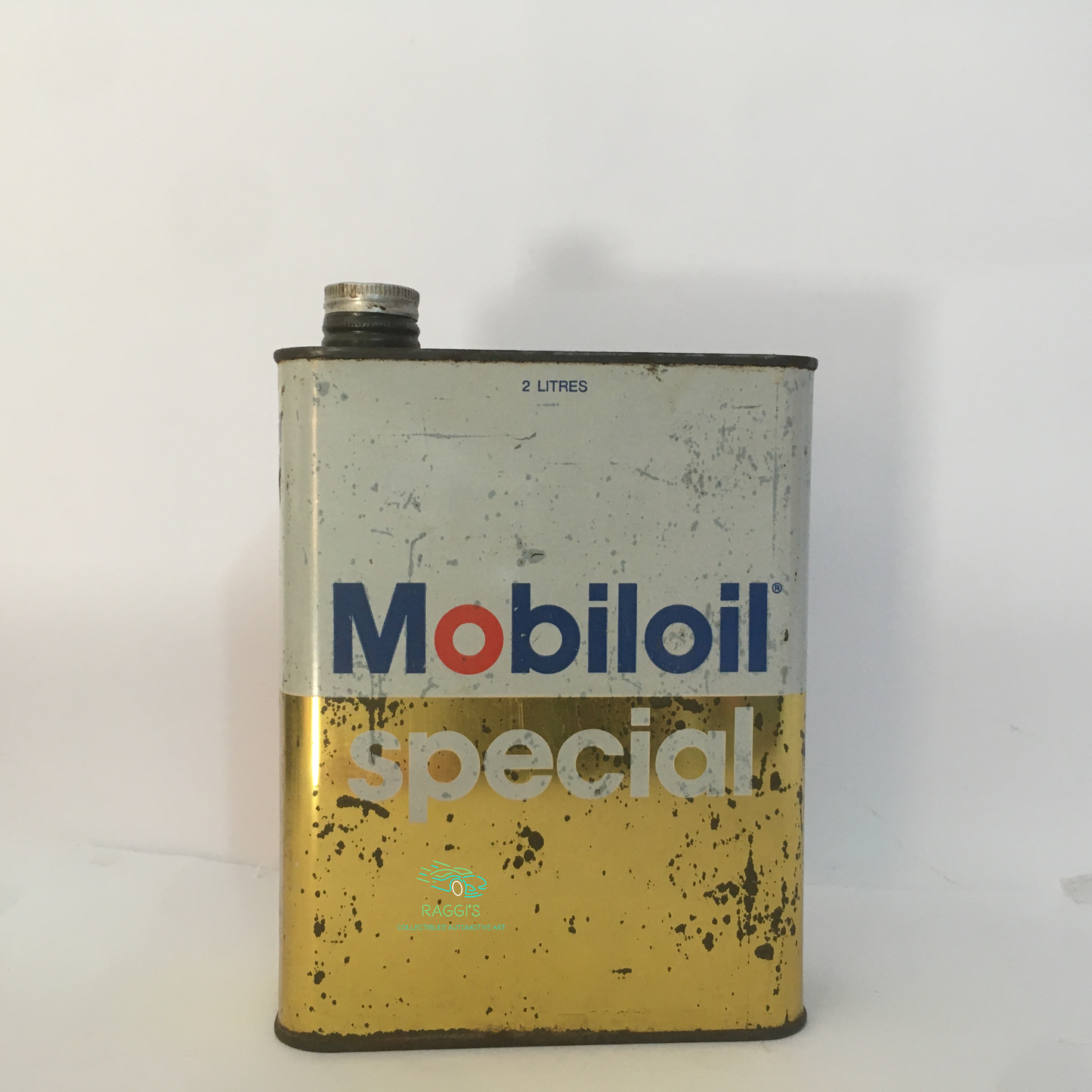 Mobil Oil, Latta Olio Vintage Mobil Oil Special